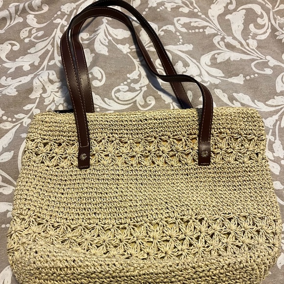 Vintage Macrame Boho Purse - Picture 1 of 3